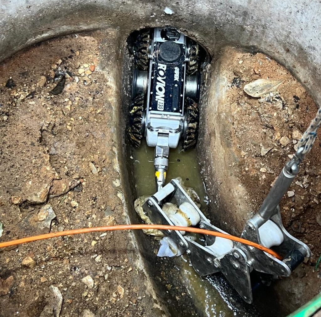 Robot caméra d'inspection du réseau d'assainissement