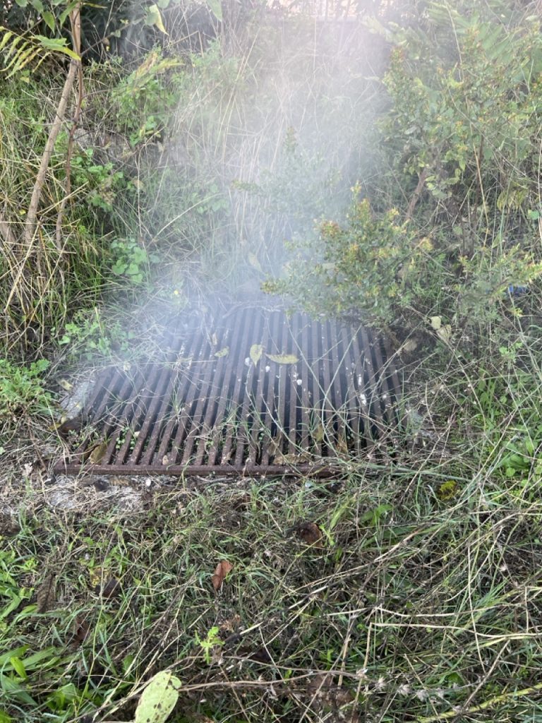 Inspection d'un réseau d'eau